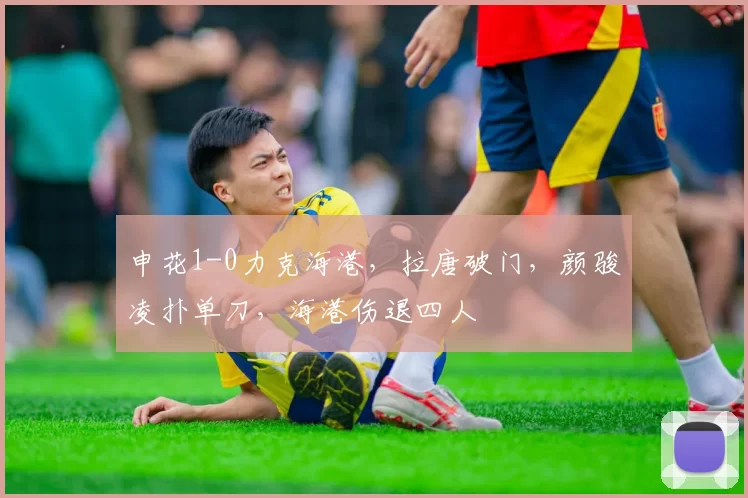 申花1-0力克海港，拉唐破门，颜骏凌扑单刀，海港伤退四人